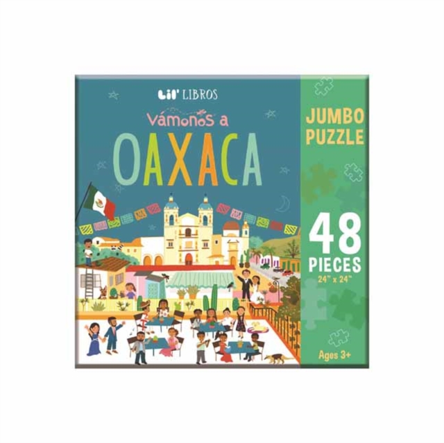 VAMONOS: Oaxaca Lil’ Jumbo Puzzle 48 Piece, Jigsaw Book