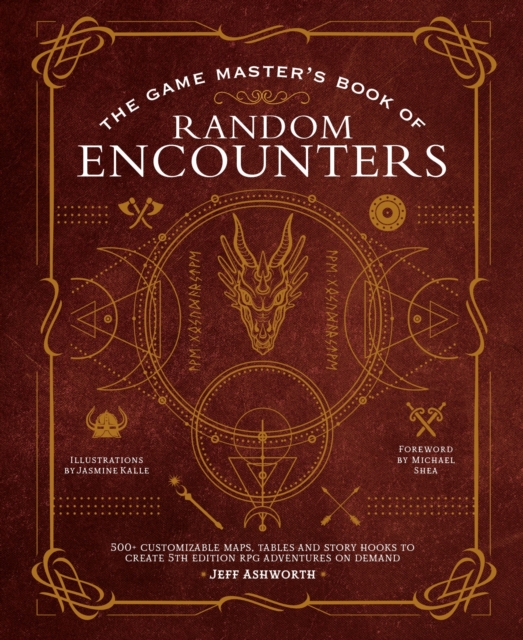 The Game Master's Book of Random Encounters : 500+ customizable maps, tables and story hooks to create 5th edition adventures on demand, Hardback Book