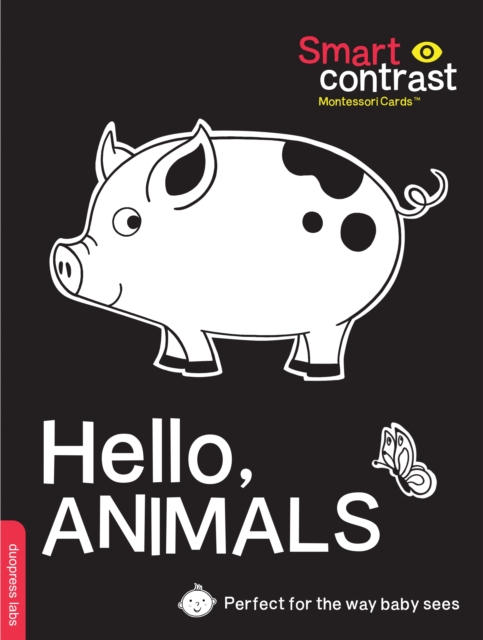 SmartContrast Montessori Cards(TM): Hello, Animals : 20 durable double-sided high-contrast cards with 3 levels of development., Cards Book