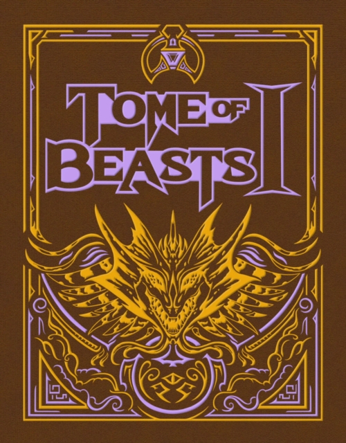 Tome of Beasts 1 2023 Edition Limited Edition, Hardback Book