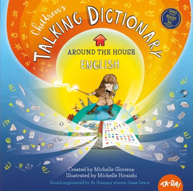 Children's Talking Dictionary : Around the House - English, Hardback Book