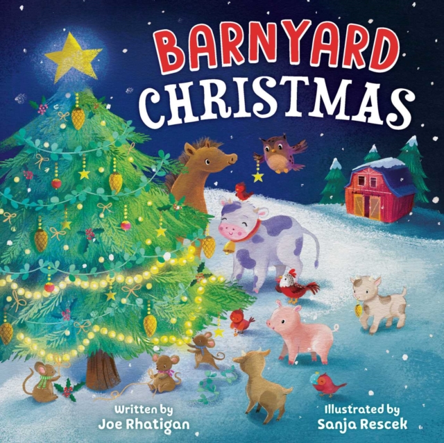 Barnyard Christmas : A Counting Book, Board book Book