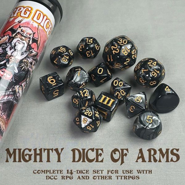 DCC Dice - Mighty Dice of Arms, Book Book