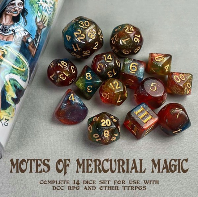 DCC Dice - Motes of Mercurial Magic, Book Book