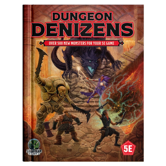 D&D 5E: Dungeon Denizens, Hardback Book