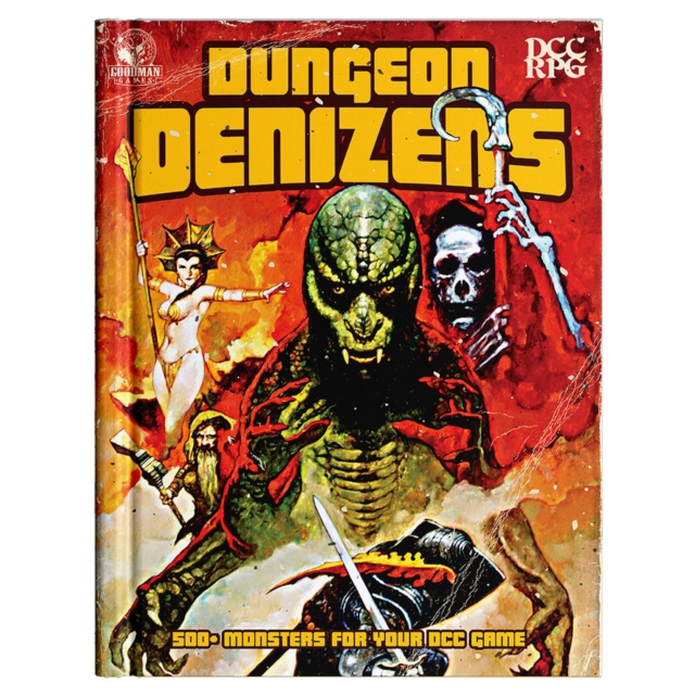 DCC RPG: Dungeon Denizens, Hardback Book