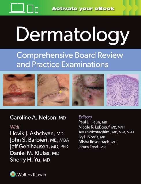 Dermatology : Comprehensive Board Review and Practice Examinations: Print + eBook with Multimedia, Paperback / softback Book