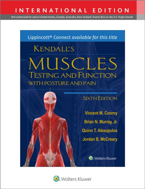 Kendall's Muscles : Testing and Function with Posture and Pain, Hardback Book