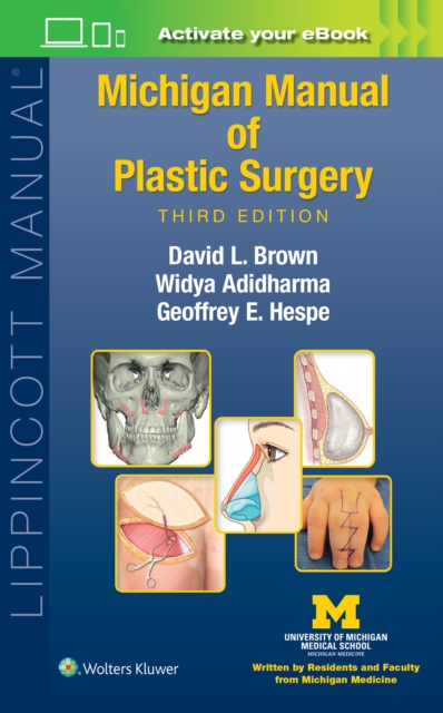 Michigan Manual of Plastic Surgery, Paperback / softback Book