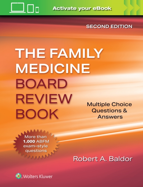Family Medicine Board Review Book : Multiple Choice Questions & Answers, Paperback / softback Book