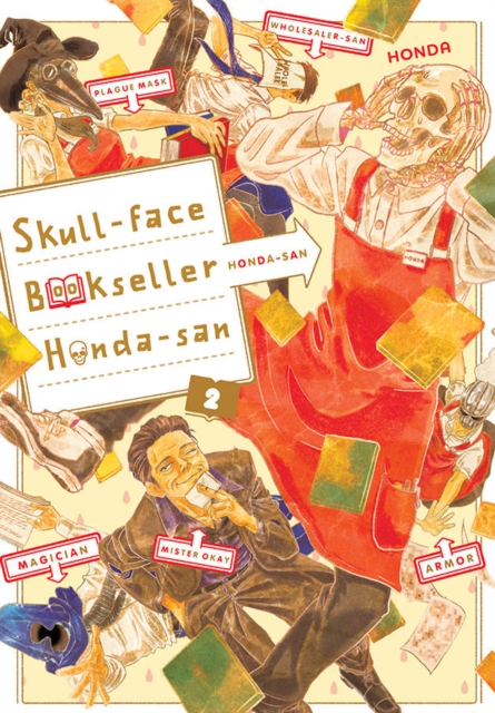 Skull-face Bookseller Honda-san, Vol. 2, Paperback / softback Book