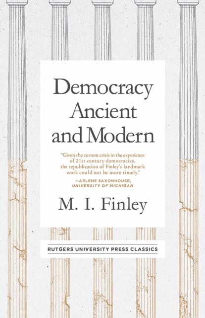 Democracy Ancient and Modern, Hardback Book