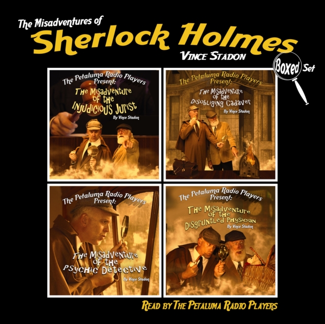 The Petaluma Radio Players Present: The Misadventures of Sherlock Holmes, Boxed Set, eAudiobook MP3 eaudioBook