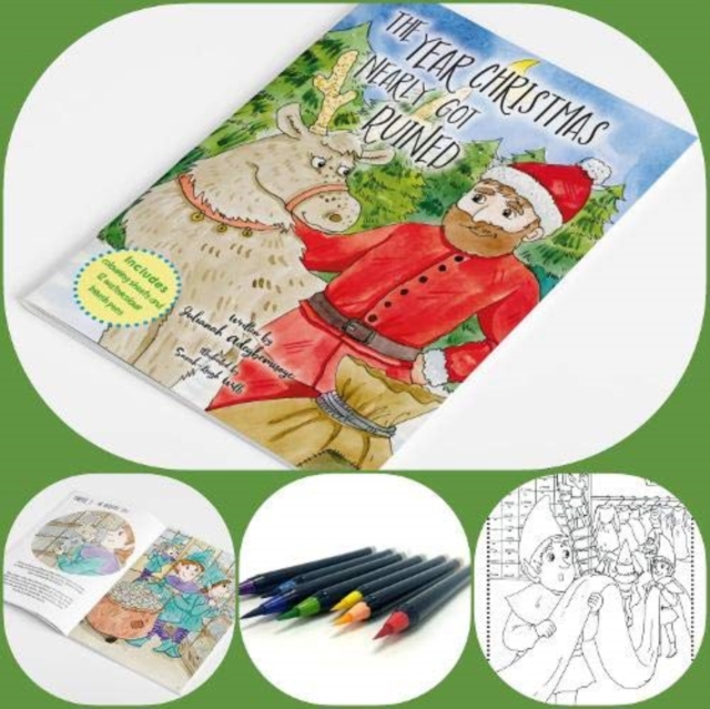 The Year Christmas Nearly Got Ruined, Mixed media product Book