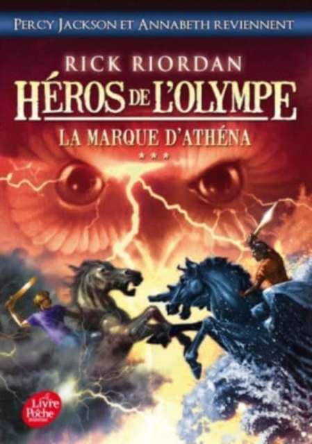 Heros de l'Olympe 3/La marque d'Athena, Paperback / softback Book