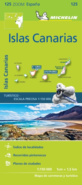 Iles Canaries - Zoom Map 125 : Map, Sheet map, folded Book