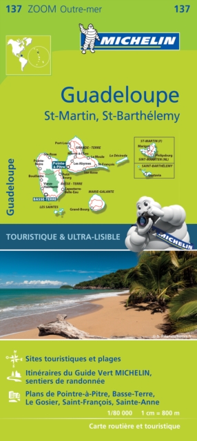 Guadeloupe - Zoom Map 137 : Map, Sheet map, folded Book