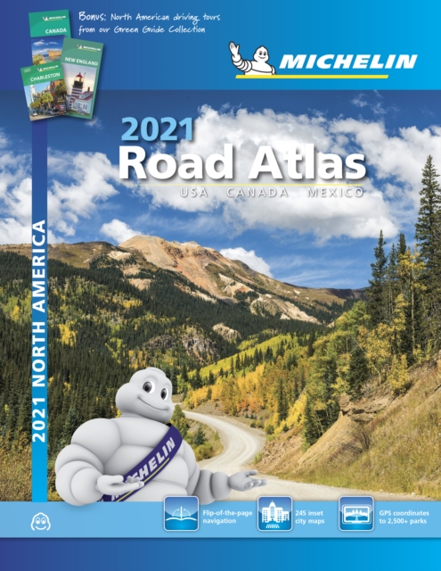Road Atlas 2021 - USA, Canada, Mexico (A4-Spiral) : Tourist & Motoring Atlas A4 spiral, Spiral bound Book