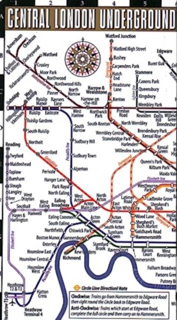 Streetwise London Underground Map - Laminated Map of the London Underground, England : City Plan, Sheet map, folded Book