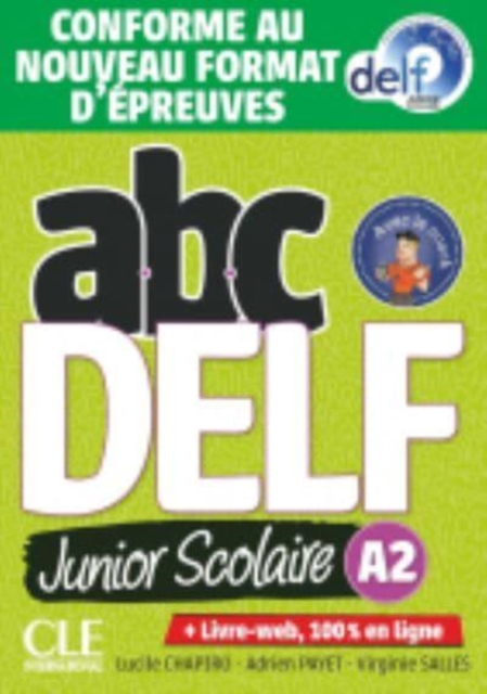 ABC DELF Junior : Livre de l'eleve A2 + DVD + Livre-web -  Epreuves 2020, DVD-ROM Book