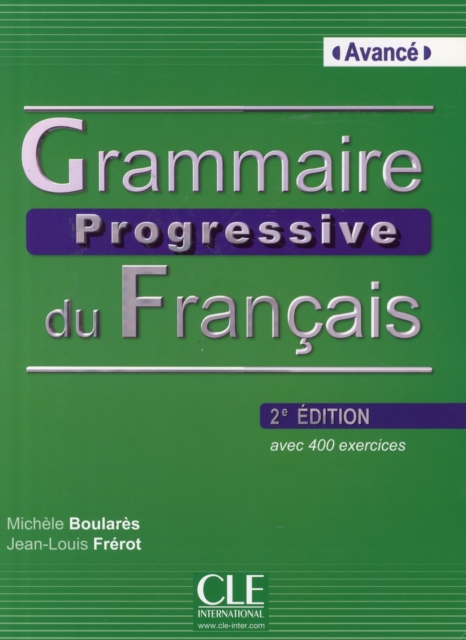 Grammaire progressive du francais - Nouvelle edition : Livre avance & CD au, Mixed media product Book