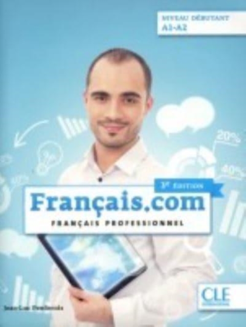 Francais.com Nouvelle edition : Livre de l'eleve debutant (A1-A2) + DVD, DVD-ROM Book