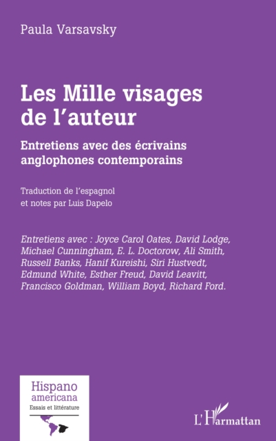 Les Milles visages de l'auteur : Entretiens avec des ecrivains anglophones contemporains, EPUB eBook