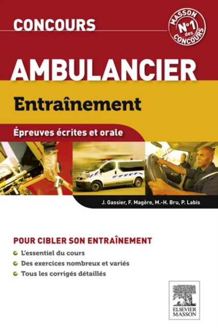 Entrainement Concours ambulancier, EPUB eBook
