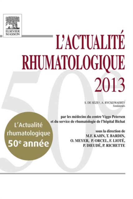 L'actualite rhumatologique 2013, EPUB eBook