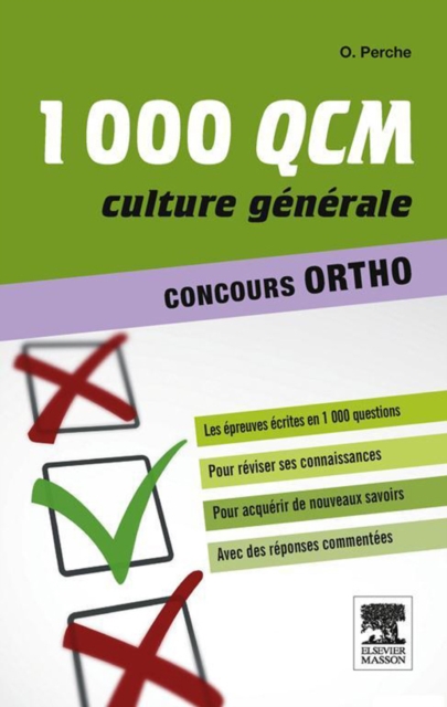 1000 QCM Culture generale Concours Ortho, EPUB eBook