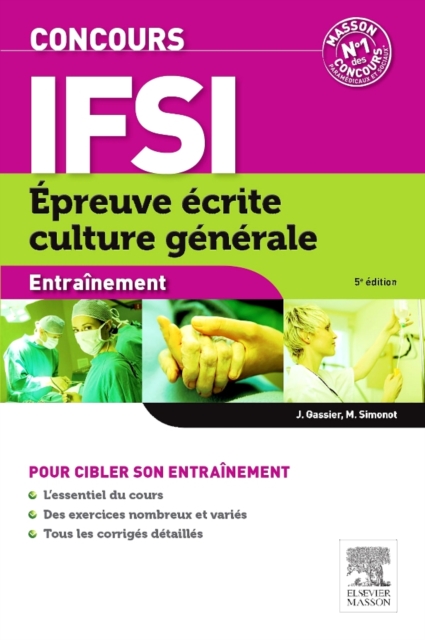 Concours IFSI Epreuve ecrite culture generale : Entrainement, PDF eBook