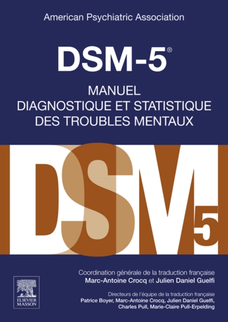 DSM-5 - Manuel diagnostique et statistique des troubles mentaux, EPUB eBook