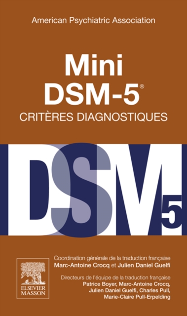 Mini DSM-5 Criteres Diagnostiques, EPUB eBook