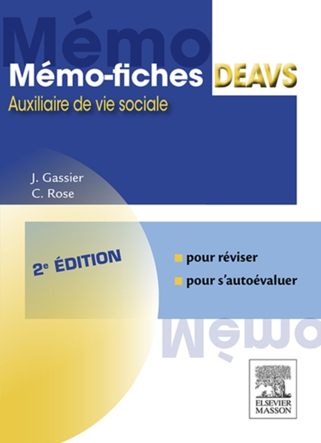 Memo-fiches DEAVS, EPUB eBook