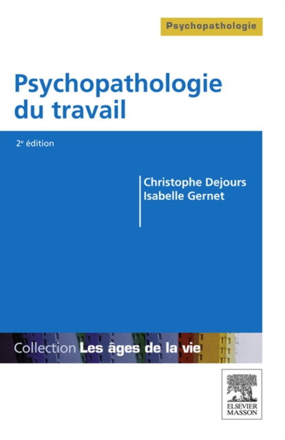 Psychopathologie du travail, EPUB eBook