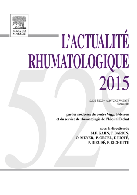 L'actualite rhumatologique 2015, EPUB eBook