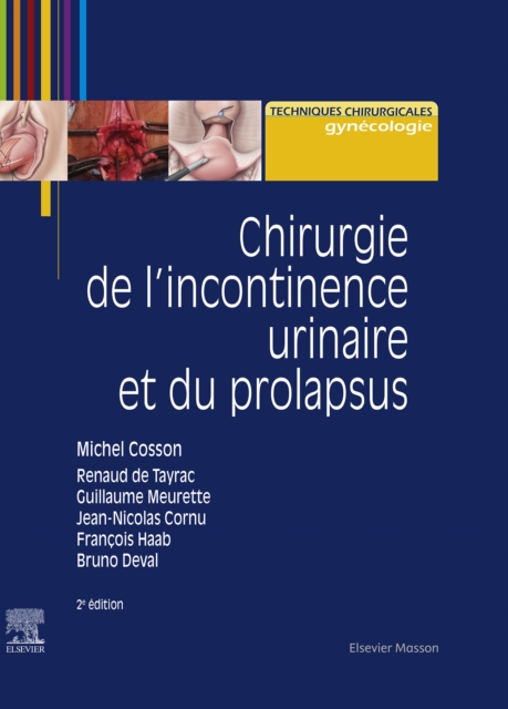 Chirurgie de l'incontinence urinaire et du prolapsus, EPUB eBook