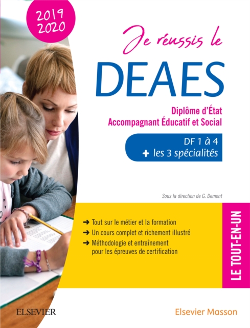 Je reussis le DEAES  - Diplome d'Etat Accompagnant Educatif et Social - 2019-2020 : DF 1 a DF 4 + Les 3 specialites. Le tout-en-un, EPUB eBook