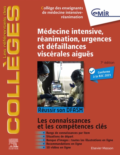 Medecine Intensive, reanimation, urgences et defaillances viscerales aigues : Reussir son DFASM - Connaissances cles, EPUB eBook