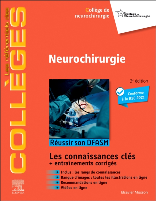 Neurochirurgie : Reussir son DFASM - Connaissances cles, EPUB eBook
