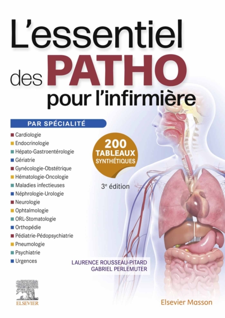 L'essentiel des PATHO : pour l'infirmiere par specialite, EPUB eBook