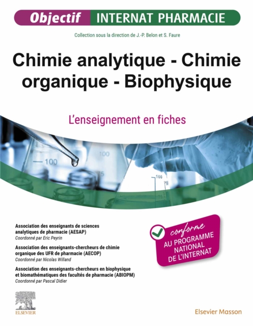 Chimie analytique - Chimie organique - Biophysique : L'enseignement en fiches, EPUB eBook
