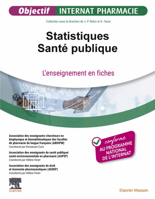 Statistiques - Sante publique : L'enseignement en fiches, EPUB eBook