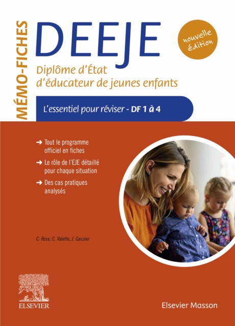 Memo-Fiches DEEJE - Diplome d'Etat d'educateur de jeunes enfants : L'essentiel pour reviser DF1 a 4, EPUB eBook