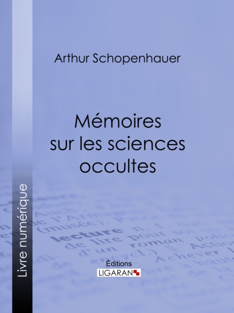 Memoires sur les sciences occultes, EPUB eBook