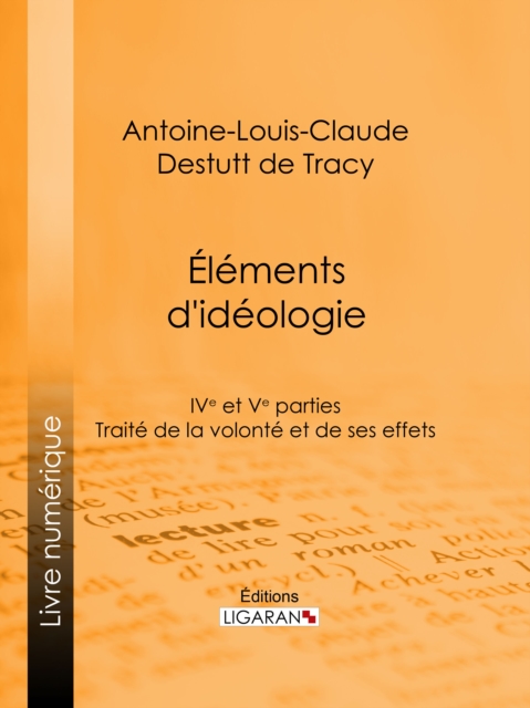 Elements d'ideologie, EPUB eBook