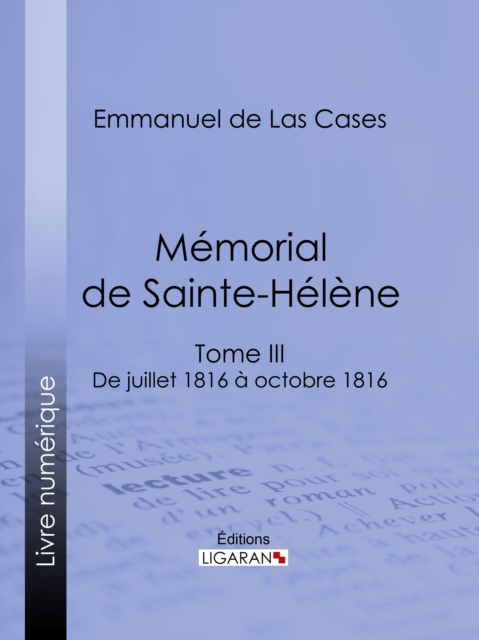 Memorial de Sainte-Helene, EPUB eBook