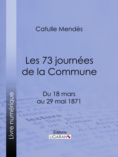 Les 73 journees de la Commune, EPUB eBook