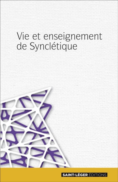 Vie et enseignement de Syncletique, EPUB eBook
