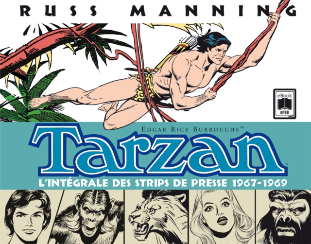 Tarzan, l'integrale des strips de presse 1967-1969, Tome 1, EPUB eBook